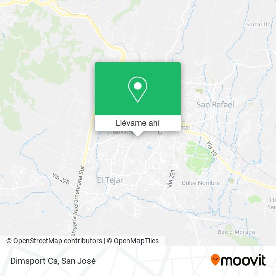 Mapa de Dimsport Ca