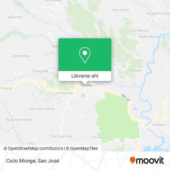 Mapa de Ciclo Monge