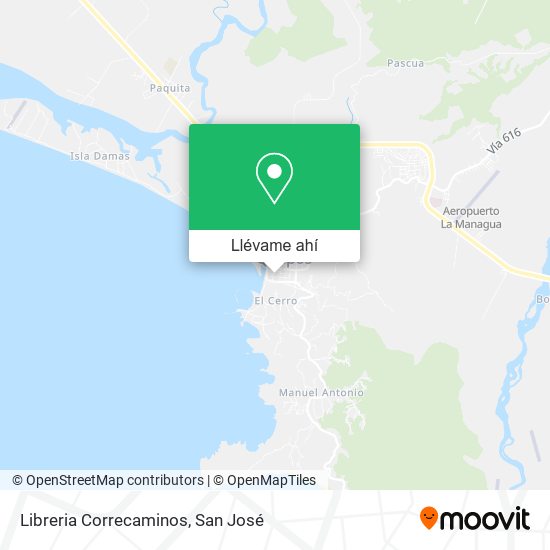 Mapa de Libreria Correcaminos