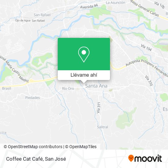 Mapa de Coffee Cat Café