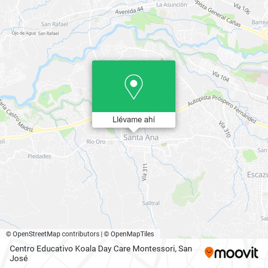 Mapa de Centro Educativo Koala Day Care Montessori