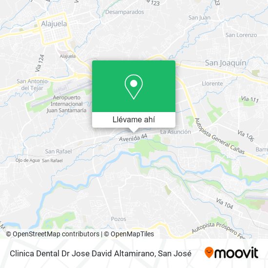 Mapa de Clinica Dental Dr Jose David Altamirano