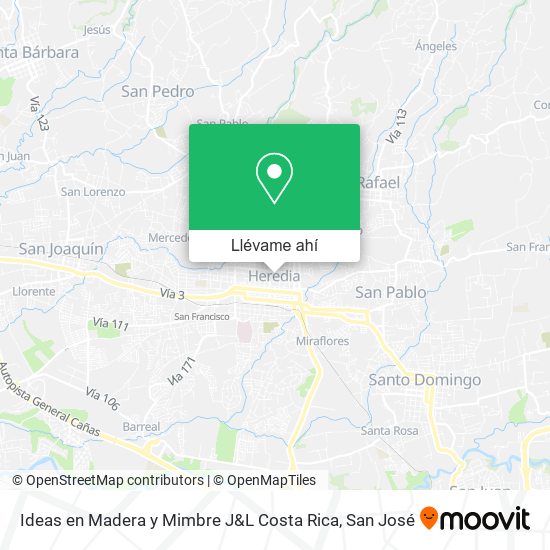 Mapa de Ideas en Madera y Mimbre J&L Costa Rica