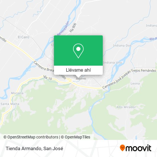 Mapa de Tienda Armando