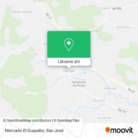 Mapa de Mercado El Guayabo