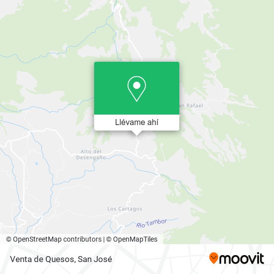 Mapa de Venta de Quesos