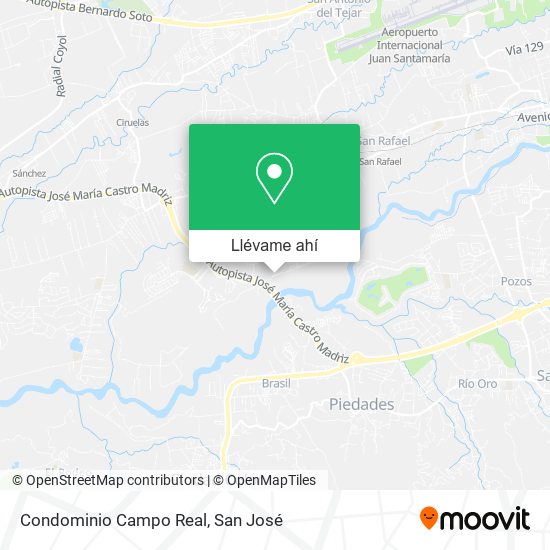 Mapa de Condominio Campo Real