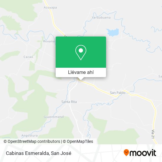 Mapa de Cabinas Esmeralda