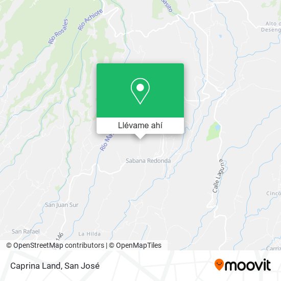 Mapa de Caprina Land