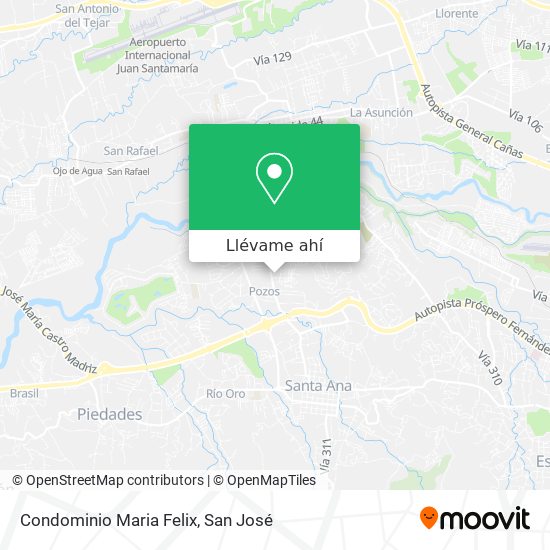 Mapa de Condominio Maria Felix