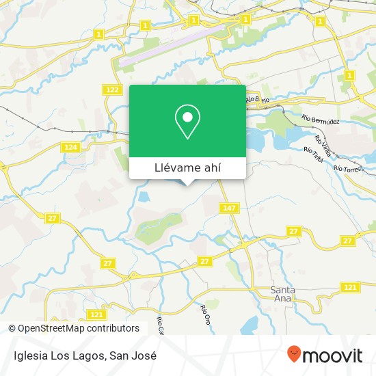 Mapa de Iglesia Los Lagos