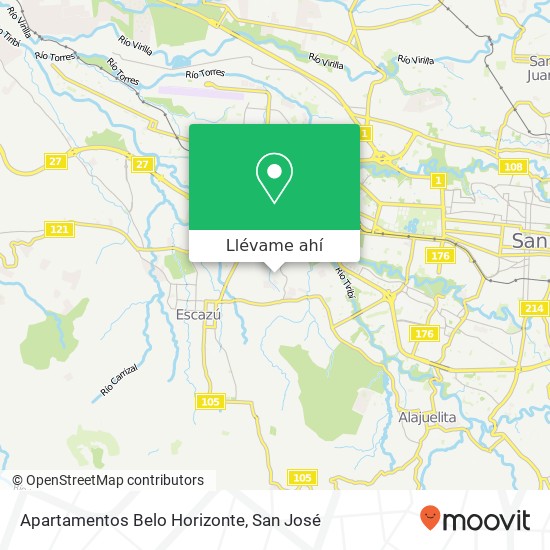 Mapa de Apartamentos Belo Horizonte