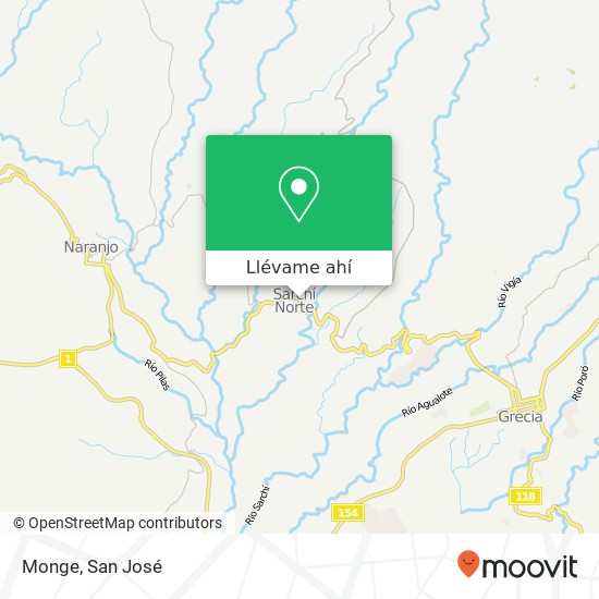 Mapa de Monge