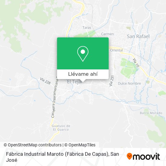 Mapa de Fábrica Industrial Maroto (Fábrica De Capas)