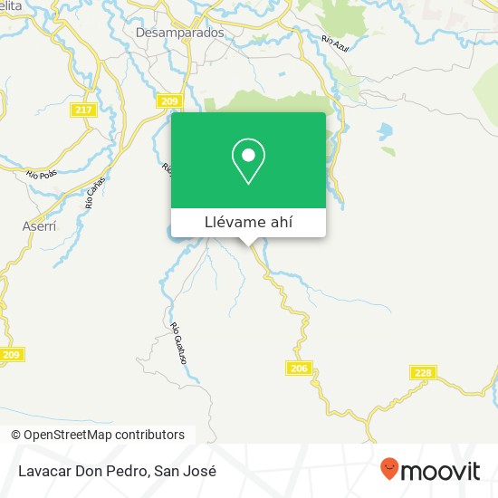Mapa de Lavacar Don Pedro
