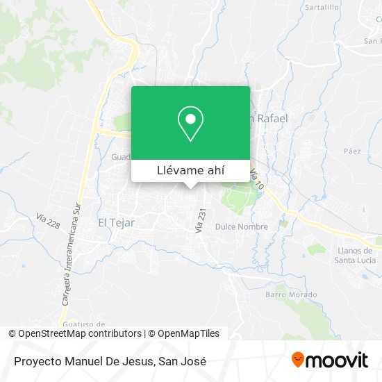 Mapa de Proyecto Manuel De Jesus