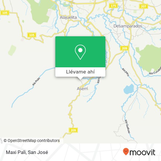 Mapa de Maxi Pali