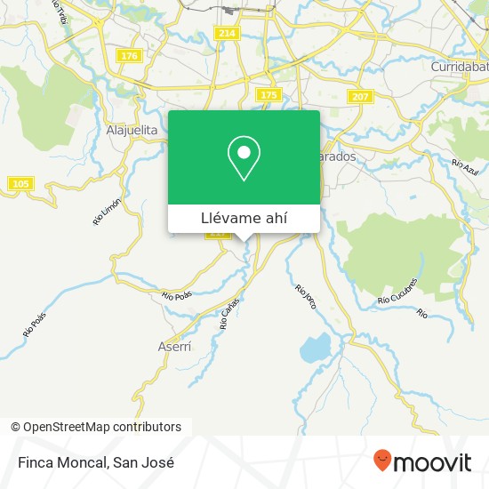 Mapa de Finca Moncal