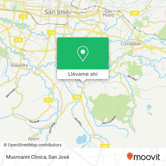 Mapa de Musmanni Clinica