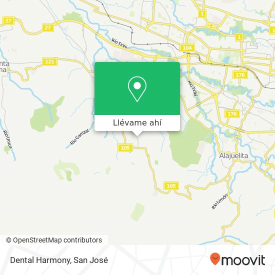 Mapa de Dental Harmony