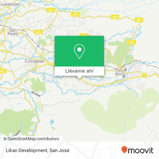 Mapa de Likan Development