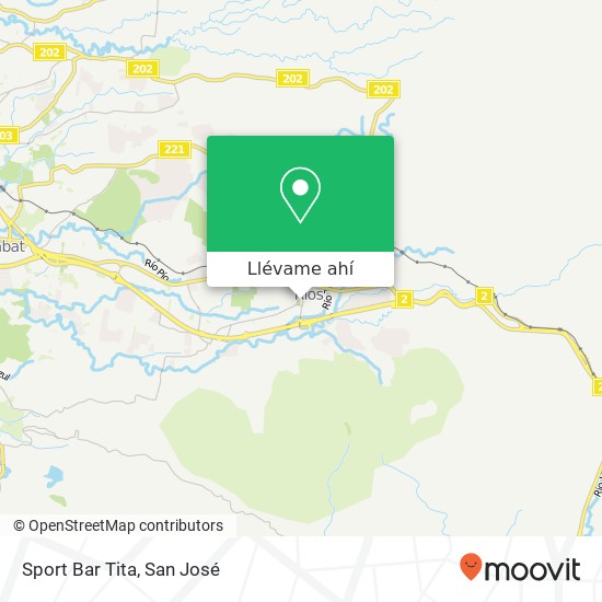 Mapa de Sport Bar Tita