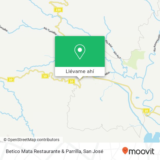 Mapa de Betico Mata Restaurante & Parrilla