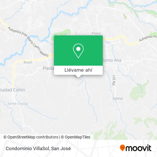 Mapa de Condominio VillaSol