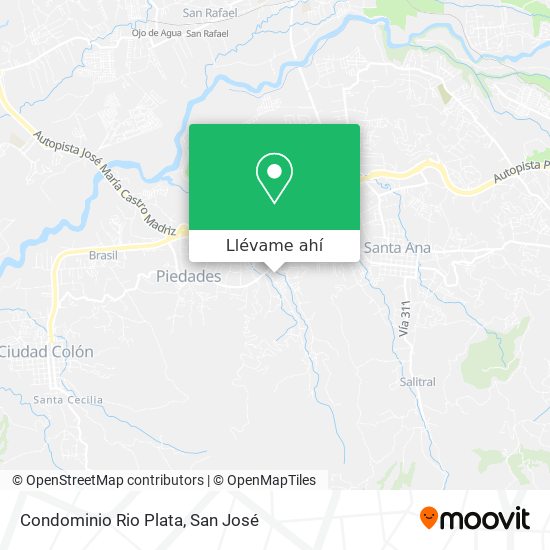 Mapa de Condominio Rio Plata
