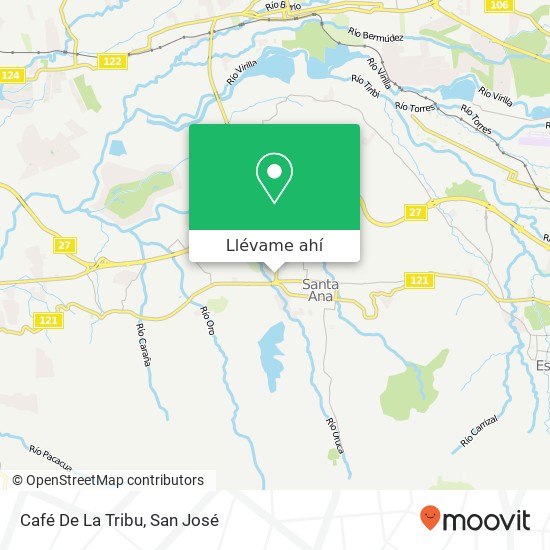 Mapa de Café De La Tribu