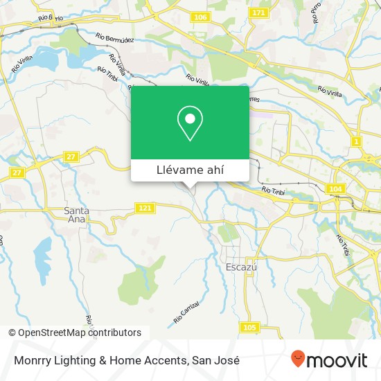 Mapa de Monrry Lighting & Home Accents