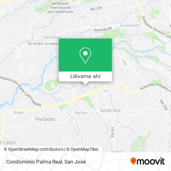 Mapa de Condominio Palma Real