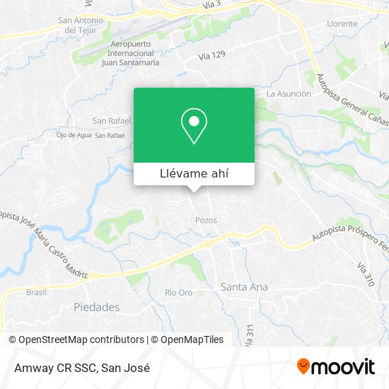 Mapa de Amway CR SSC