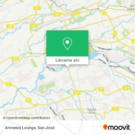 Mapa de Amnesia Lounge