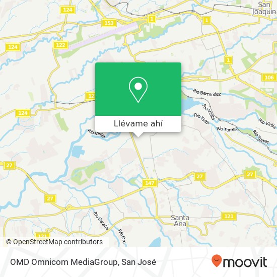 Mapa de OMD Omnicom MediaGroup