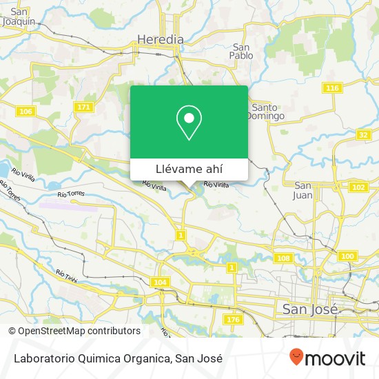 Mapa de Laboratorio Quimica Organica