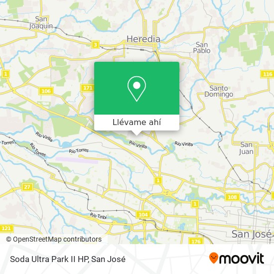Mapa de Soda Ultra Park II HP