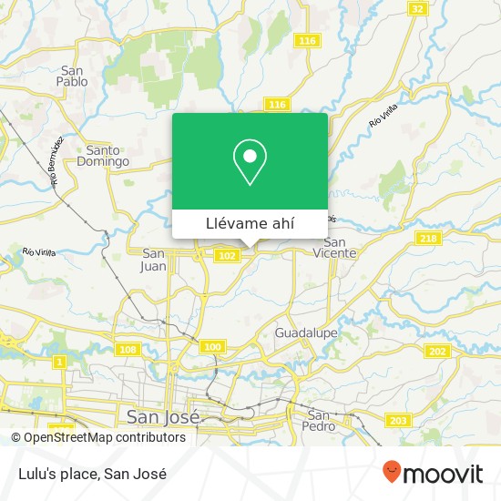 Mapa de Lulu's place