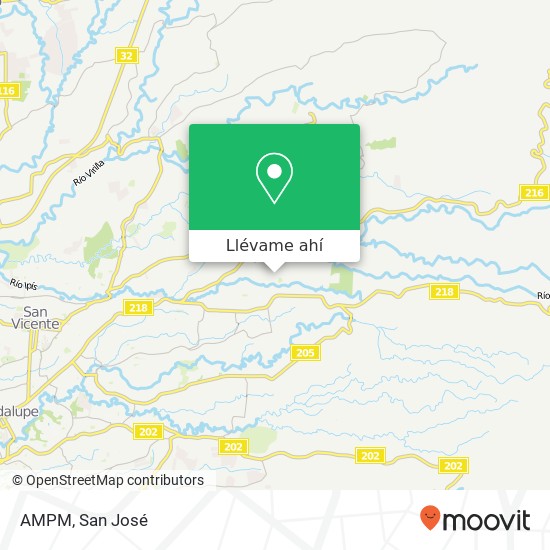 Mapa de AMPM