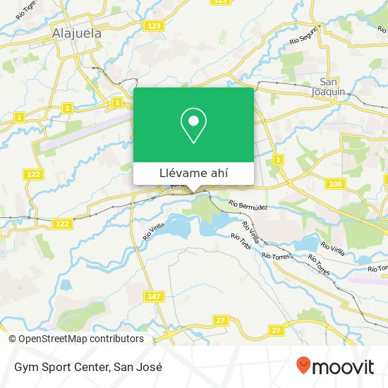 Mapa de Gym Sport Center