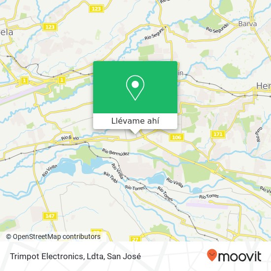 Mapa de Trimpot Electronics, Ldta