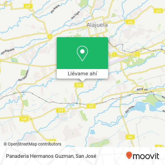 Mapa de Panaderia Hermanos Guzman