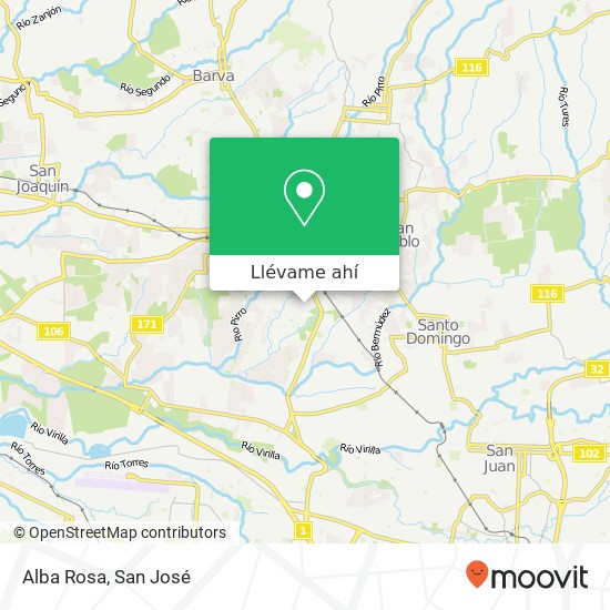 Mapa de Alba Rosa
