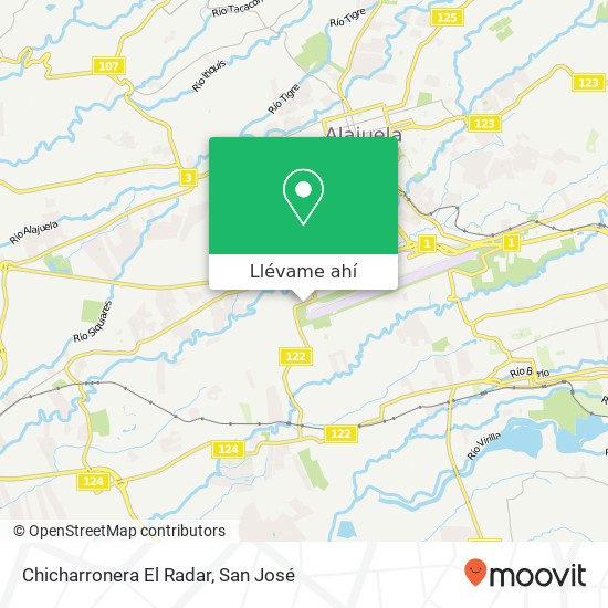 Mapa de Chicharronera El Radar