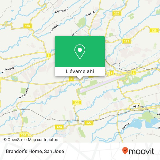 Mapa de Brandon's Home