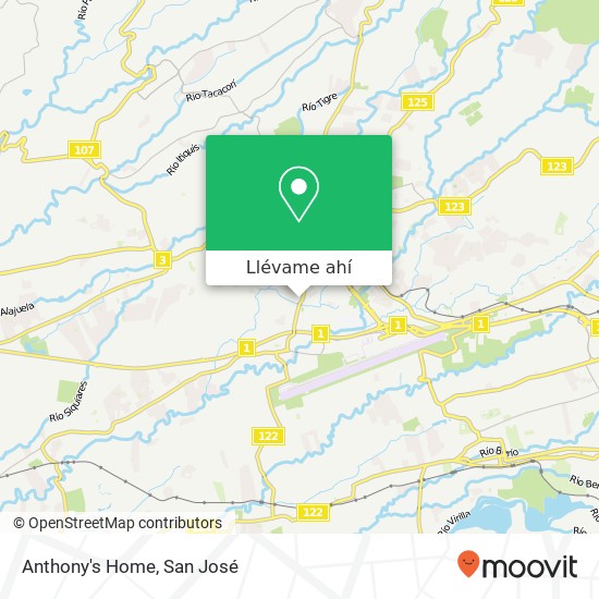 Mapa de Anthony's Home