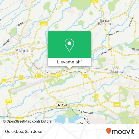Mapa de Quickbox
