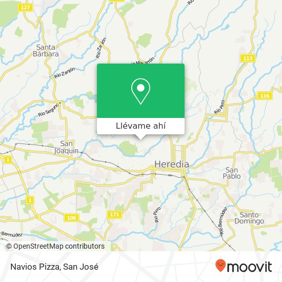 Mapa de Navios Pizza