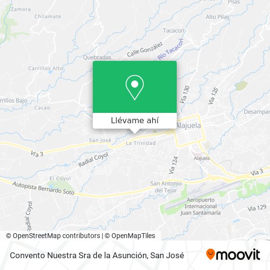 Mapa de Convento Nuestra Sra de la Asunción