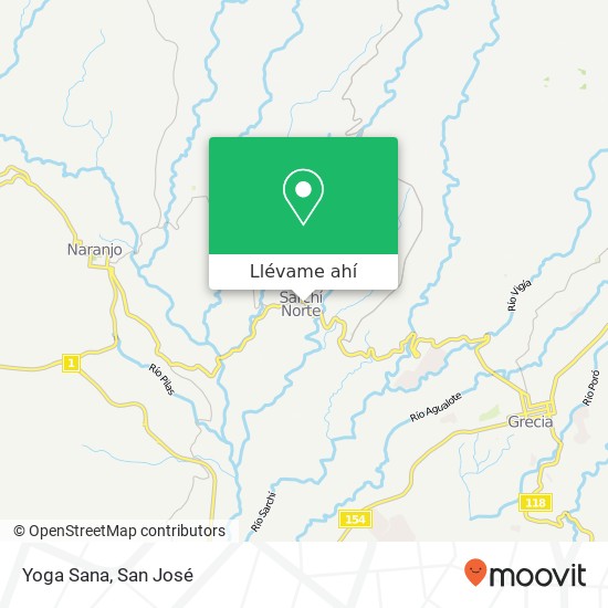 Mapa de Yoga Sana